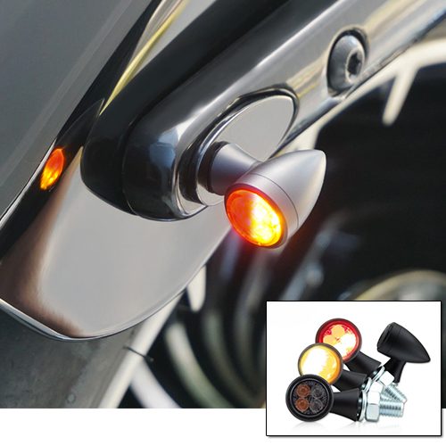 LED Black Bullet 3 in 1 Indicators