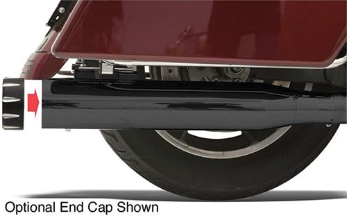 Quick Change Mufflers Black For 99-16 FLT/F LHT/FLHX/FLTR/FLHR AND H-D FL TRIKE (EXCEPT 15-16 FLRT)