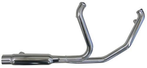 2x2 Dual Headpipes Chrome For 17-23 FLHT/FLHTK/FLHX/FLHR/FLTRX/FLTRU/FLTRK