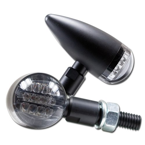 Black MINI BULLET LED Indicator