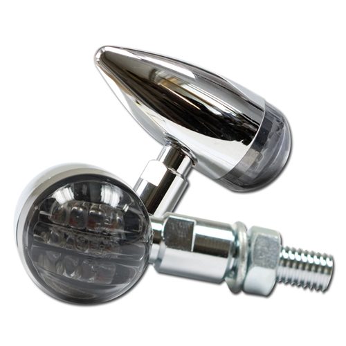 Chrome MINI BULLET LED Indicator