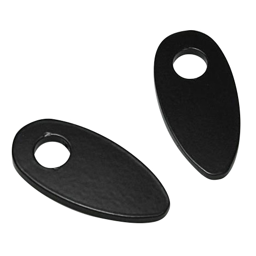 Black Strut Blank Off Plates