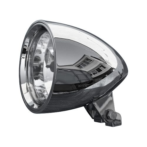 Chrome HIGHSIDER CLASSIC 3, 4-1/2" headlight BATES STYLE