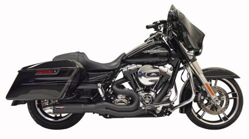 Road Rage II Hot Rod Turnout Muffler Black For 07-16 FLHT/FLHR/FLHX/FLTRX MODELS (EXCEPT CVO MODEL)