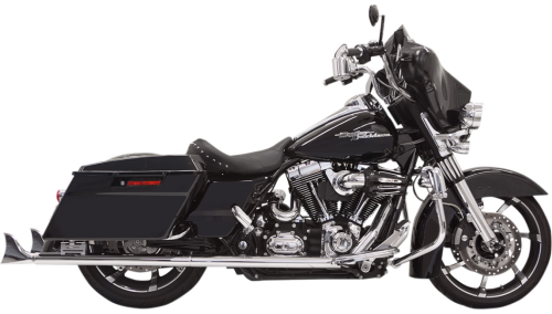 Fishtail Mufflers 36" Chrome For 99-16 FLT/FLHT/FLHR/FLTR/FLHX