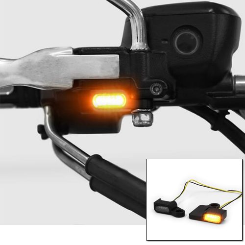 20mm STRIPE Mirror Mount Indicators 15-UP Softail Models