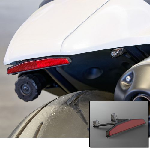 Reflector with mounting kit for Sportster S