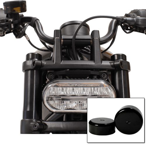 Sportster S Fork End Cap Covers