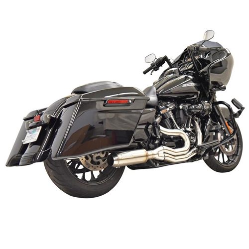 2-1 Superbike System Stainless Steel For 17-23 FLHT/FLHTK/FLHR/FLHX/FLTRU/FLTRK models (except CVO models)