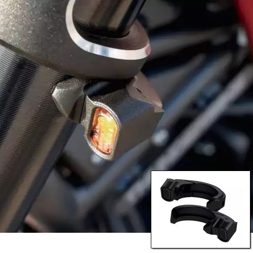 Turn Signal Set Quick-Stripe 49mm