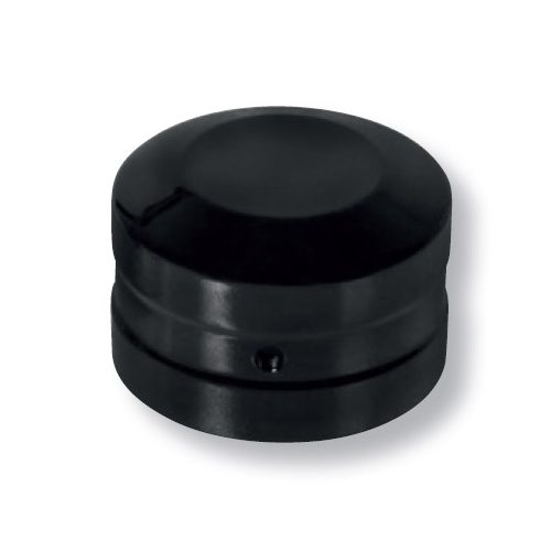 Black Left Side Swingarm Pivot Bolt Cover 18-UP Softail Models