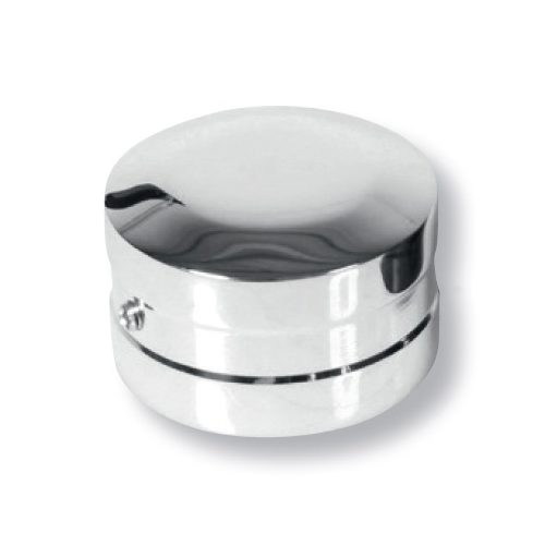 Polished Left Side Swingarm Pivot Bolt Cover 18-UP Softail Models