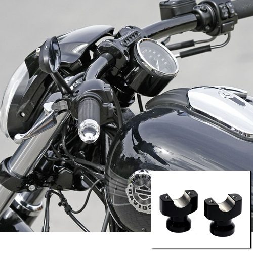 Black Flat Riser Kit for FXSB Models