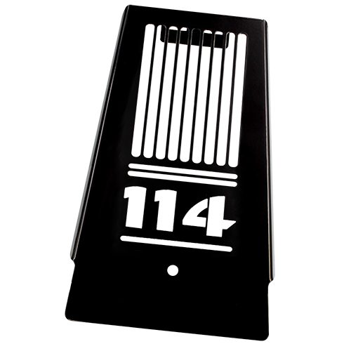 114 Oil Cooler Cover 18-UP M8 Softails