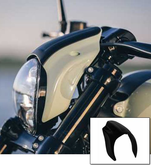 Black Headlight Cap for 18-UP FXBR