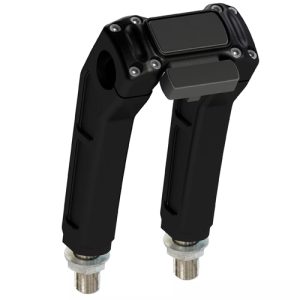 7″ Clubstyle Pullback Risers for M8 Models by Thunderbike