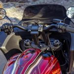 7″ Clubstyle Pullback Risers for M8 Models by Thunderbike