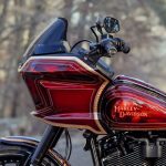 7″ Clubstyle Pullback Risers for M8 Models by Thunderbike