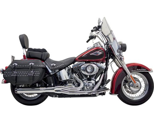 Road Rage II B1 Power 2:1 System Chrome For 00-17 FXS/FXST/FLS/FLST (EXCEPT FXSB/FXSE)