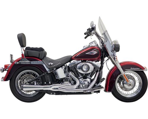 Road Rage II Mega Power 2:1 System Chrome For 00-17 FXS/FXST/FLS/FLST (EXCEPT FXSB/FXSE)