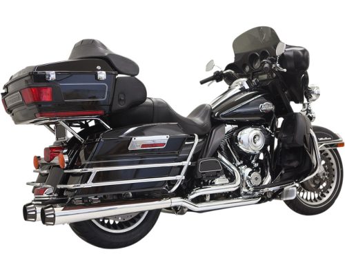 True-Dual Down Under System Chrome 09-16 FLHT/FLHR/FLHX/FLTR