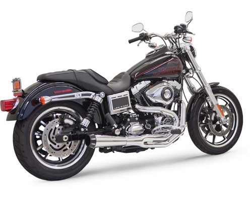 Road Rage II Mega Power System Chrome For 99-17 FXD/FXDWG W/ MID OR FWD CONTROLS (EXCEPT FLD)