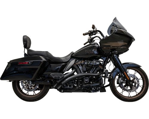 Radial Sweeper Black with Black Heat Shields For 23-UP FLHTK/FLHFB 22-23 FLTRXST/FLHXST/FLTRXSE 21-23 FLHRXS/FLTRXS/FLHXS 19-21 FLHTKSE 2019 FLTRXSE/FLHXS/FLHX