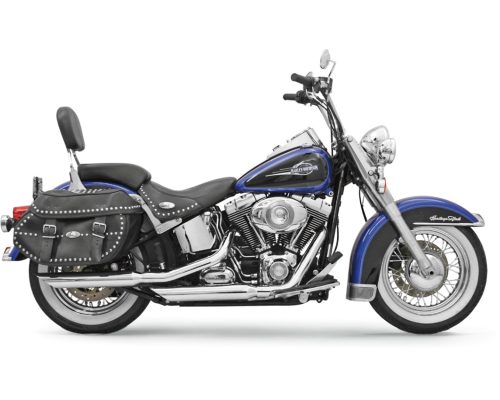 Firepower Series Slip-On 3" Slash Down Mufflers For 07-17 FXST/FXSTB/FXSTC/FLSTC, 13-17 FXSB/FXSE, 08-11 FXCW, FXCWC