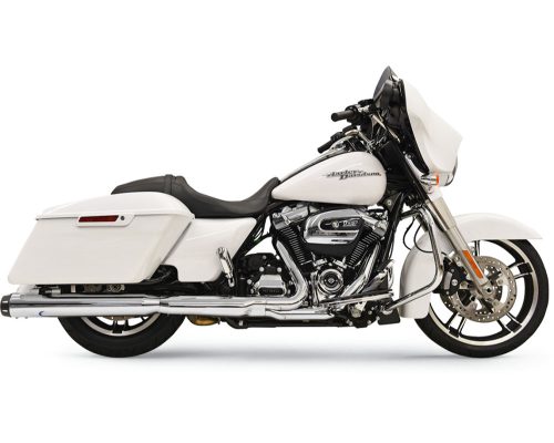 QUICK CHANGE MUFFLERS Chrome For 17-23 FLHT/FLHTK/FLHR/FLHX/FLTRX/FLTRU/FLTRK