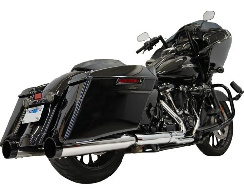 4-1/2″ MUFFLERS Chrome For 17-23 FLHT/FLHR/FLHX/FLTR MODELS