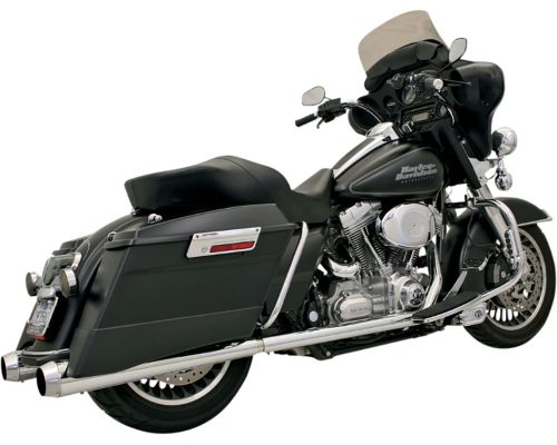 Power Curve True-Dual Crossover Headpipe Chrome For 99-08 FLHT/FLHR/FLHX/FLTR