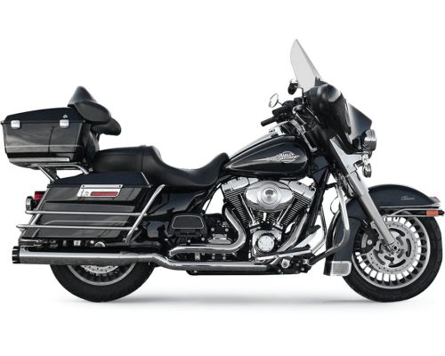 True-Dual Down Under Headpipe Chrome For 09-16 FLHT/FLHR/FLHX/FLTR