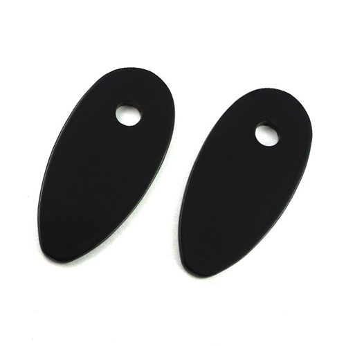 Black Strut Blank Off Plate With M6 Hole