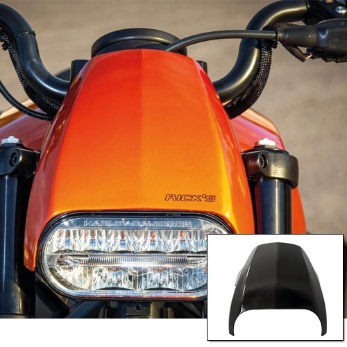 Sportster S Headlamp Fairing Black Raw Fibre Glass