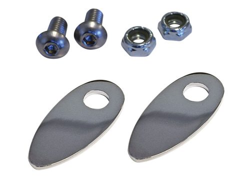 ChopZ-FXBR-SBO-BM8-C Strut Blank Off Plates 18-UP FXBR Models Chrome