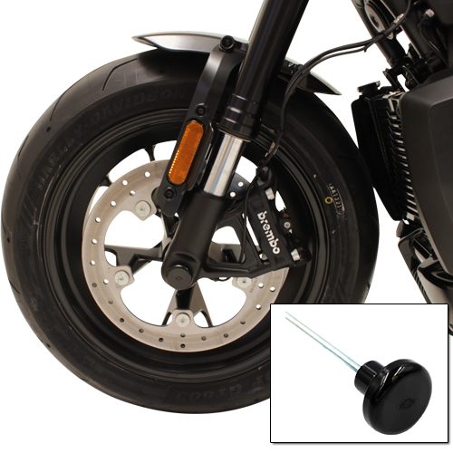 Sportster S Axle Cover For Upside Down Forks