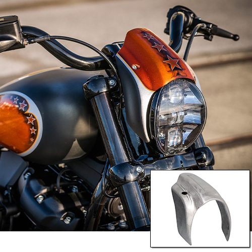 Raw Headlight Cap for 18-UP FXBB