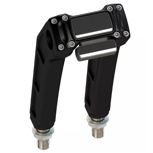 9" Clubstyle Pullback Risers for M8 Models with 1-1/4" Bars