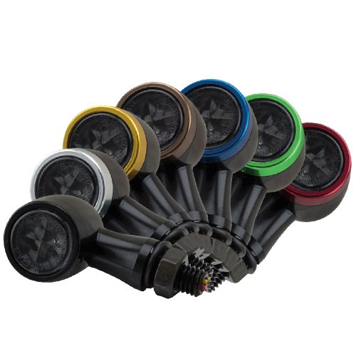 JACK 3-1 SMD Indicators with Choice of Coloured Trim Ring