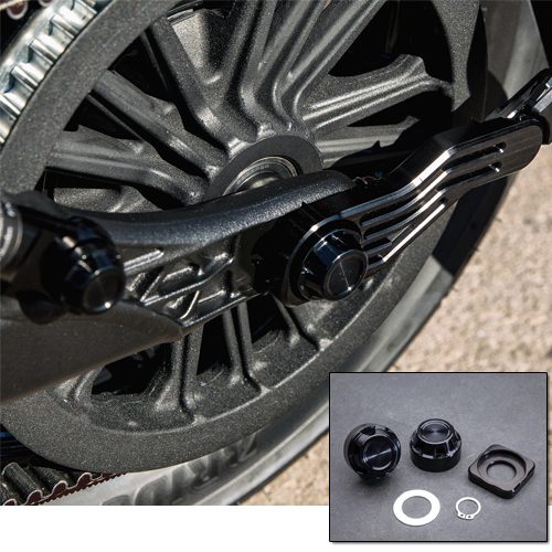 Rear Axle Covers For Indian Scout Bobbers