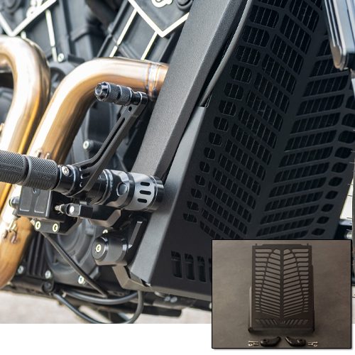 Radiator cover for Indian Scout models