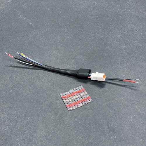 Connector harness for 2 Stripe Wunderkind 3-1 Indicators on Indian Scout Models