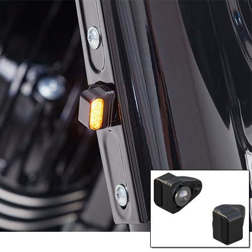 LED turn signal for mounting at the original fixing points on Chief Dark Horse/Bobber