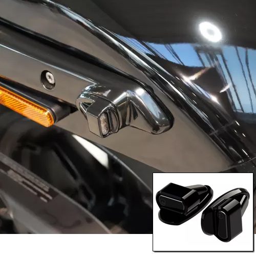 Strut Stripe Black LED 3-1 Indicator FLFB/S,FXFB/S,Low Rider