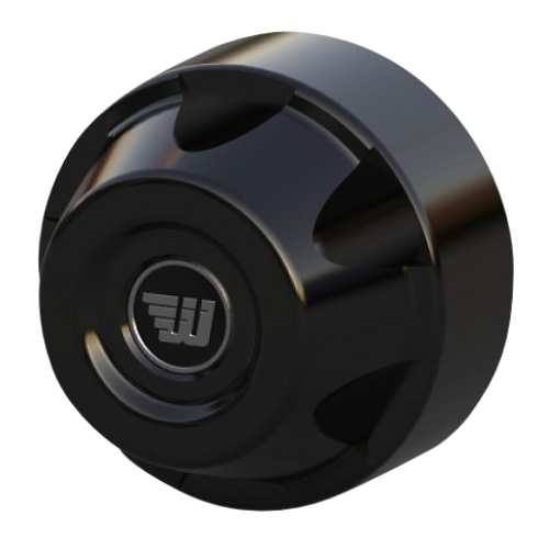 Left Swingarm Nut Cover 18-Up Softail Models